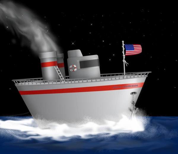 Creation of USS Lil Sailor Dude!: Step 9